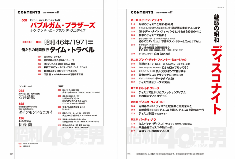 昭和40年男2024.9.11目次